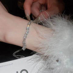 Copper Zircon Bracelet OutfitFlow