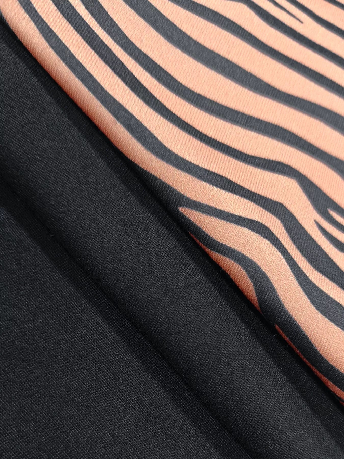 Zebra Print Top and Pants Set OutfitFlow