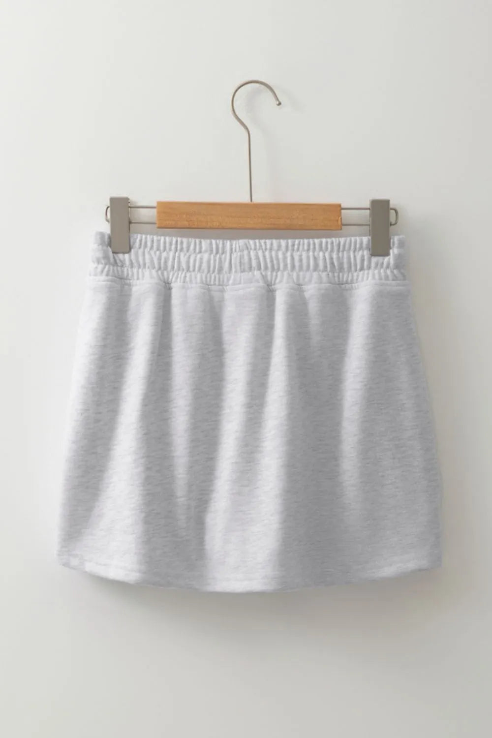 American Flag Embroidered Drawstring Casual Skirt OutfitFlow