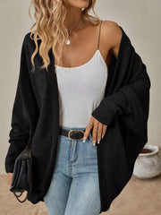 Open Front Cocoon Cardigan OutfitFlow