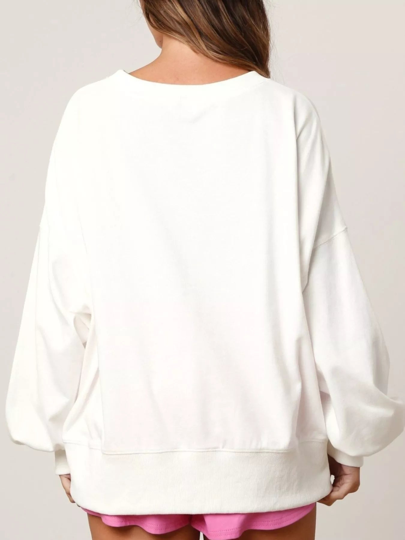 Sequin Boots Color Block Sweatshirt OutfitFlow