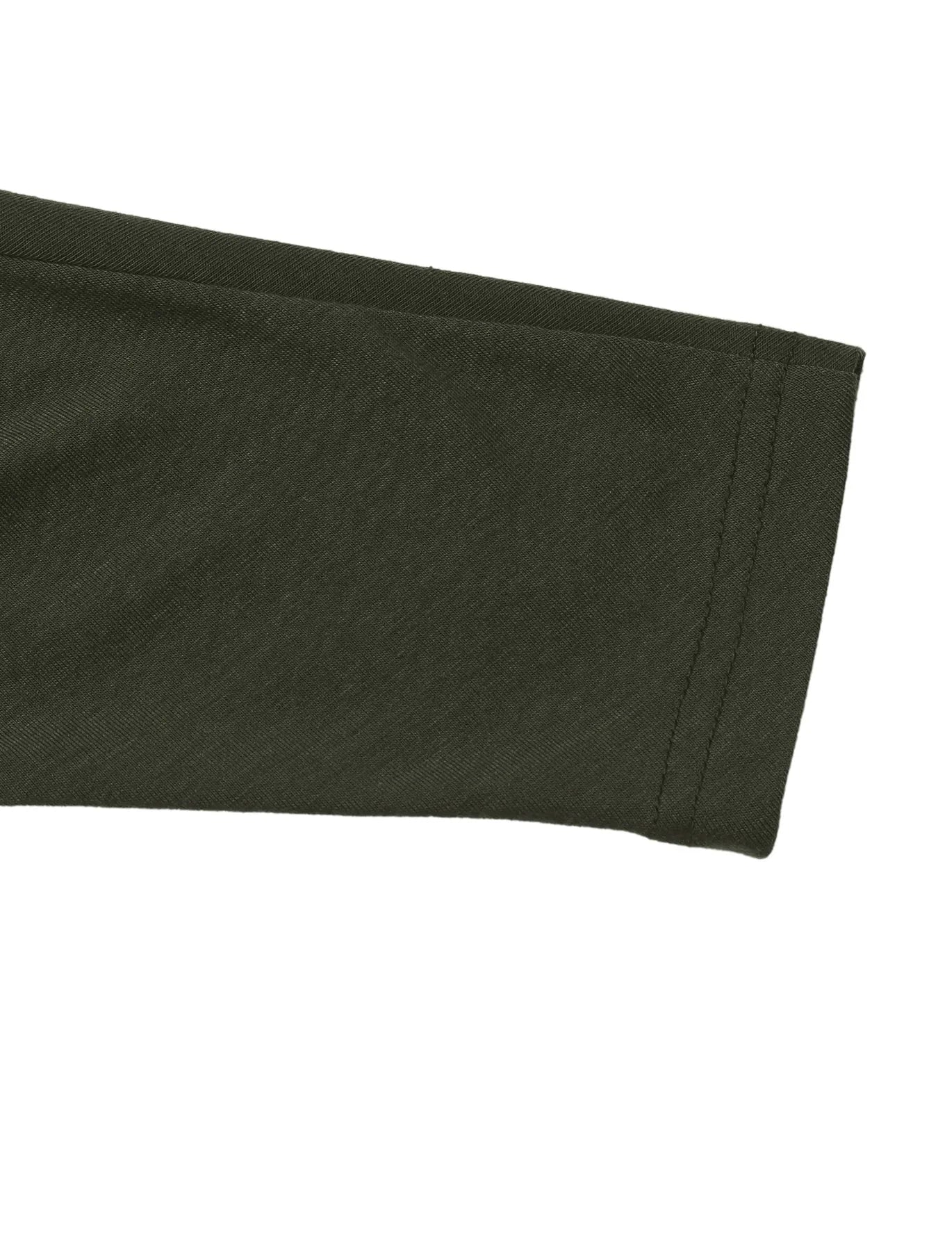 Single Shoulder Long Sleeve T-Shirt OutfitFlow