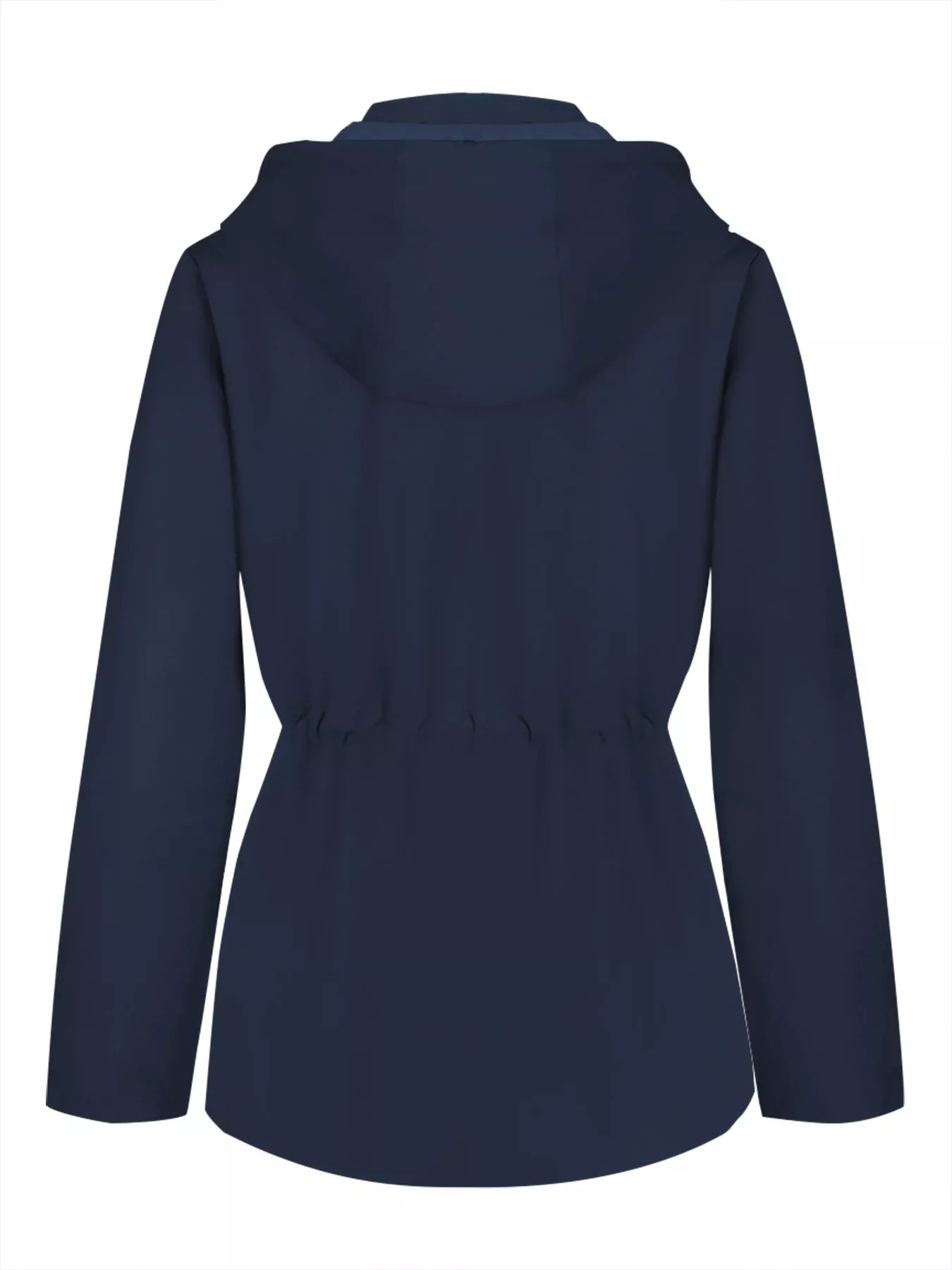 Zip Up Waterproof Hooded Outerwear OutfitFlow