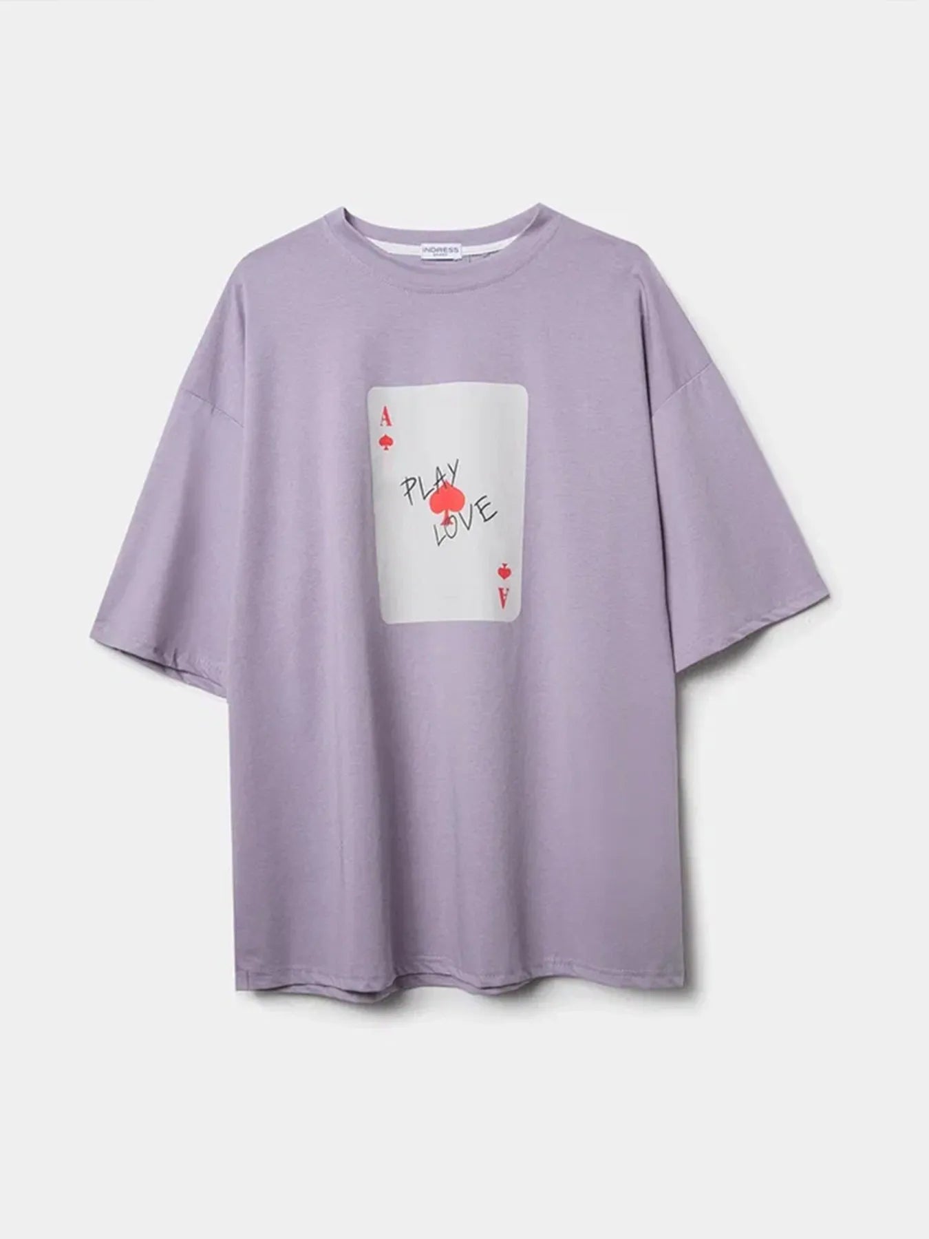 Graphic Round Neck Half Sleeve T-Shirt OutfitFlow