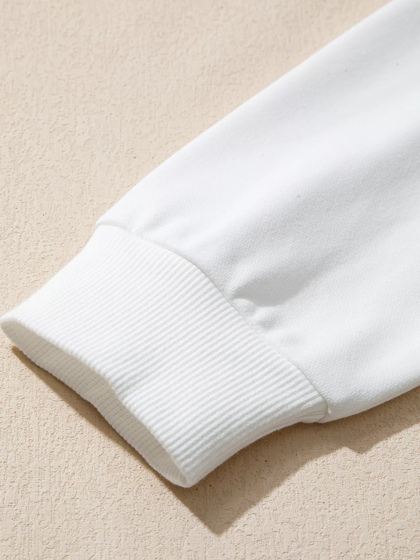 Pearl Plaid Christmas Tree Patched Drop Shoulder Sweatshirt OutfitFlow