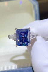 5 Carat Moissanite 925 Sterling Silver Ring OutfitFlow