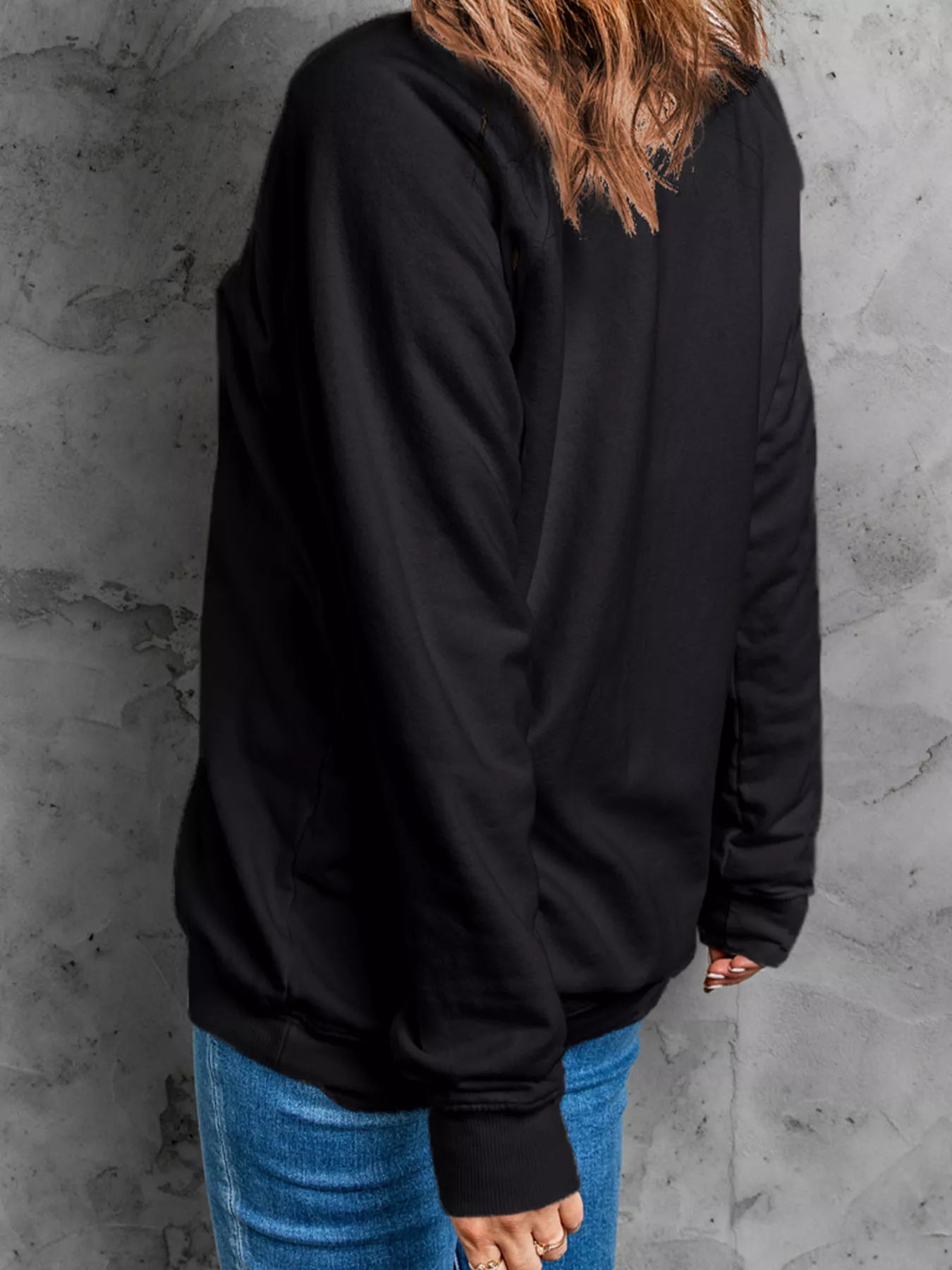 Howdy Christmas Ribbon Bow Knot Western Boots Graphic Sweatshirt OutfitFlow