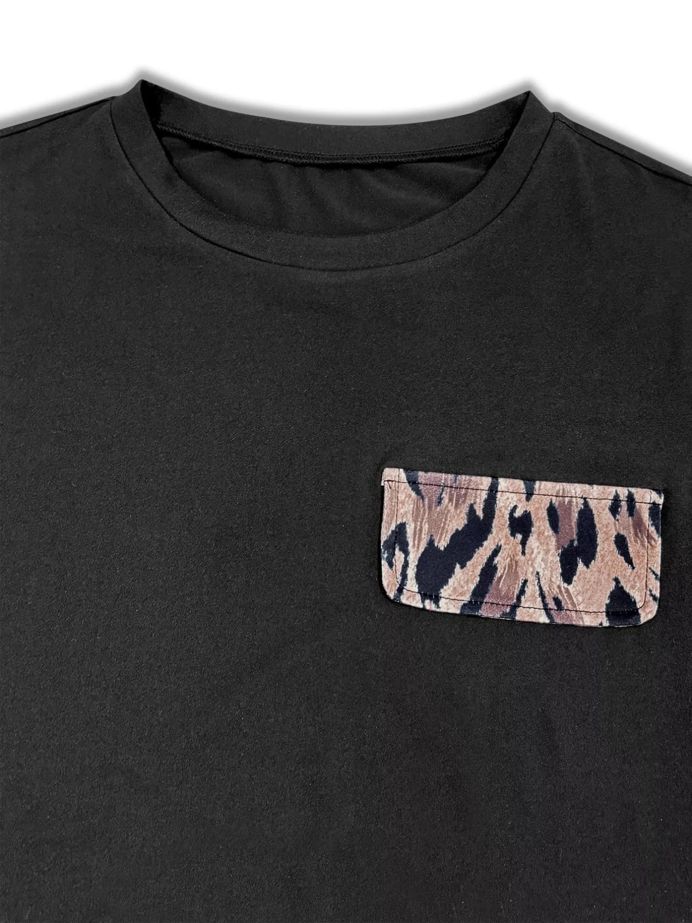 Leopard Print Top and Pants Set OutfitFlow