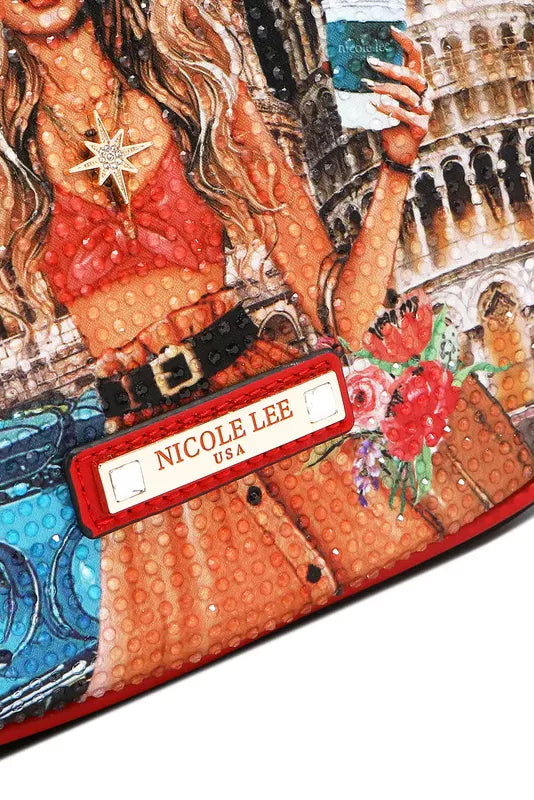 Nicole Lee USA Martha Travels Italy Shoulder Bag OutfitFlow