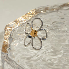 Two-Tone Daisy Flower Ring OutfitFlow