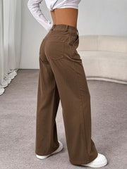 Wide Leg Casual Pants OutfitFlow