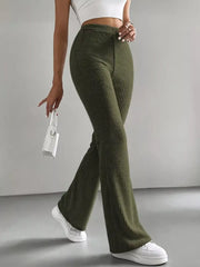 High Waist Flare Pants OutfitFlow