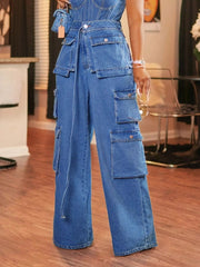 Wide Leg Cargo Jeans OutfitFlow
