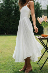Square Neck Midi Cami Dress OutfitFlow