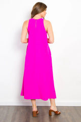 Be Stage Midi Tank Dress with Pockets OutfitFlow
