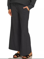 Zenana Ribbed Round Neck Pullover and Drawstring Pants Set Trendsi