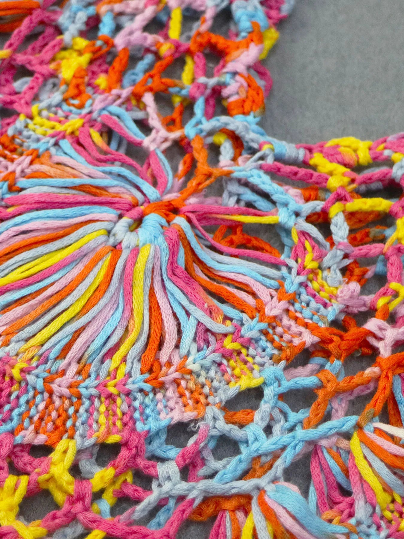 Crochet Fringe Beach Cover Up OutfitFlow