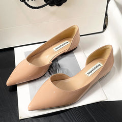 Point Toe Flats Slip-Ons OutfitFlow