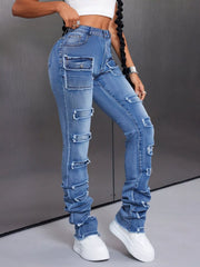 Men's Distressed Slim Fit Jeans OutfitFlow