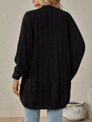 Open Front Cocoon Cardigan OutfitFlow