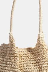 Fame Braided Long Handle Tote Bag OutfitFlow