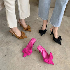 Point Toe Stiletto Pumps OutfitFlow