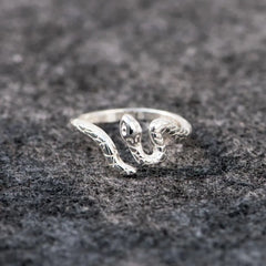 925 Sterling Silver Snake Ring OutfitFlow