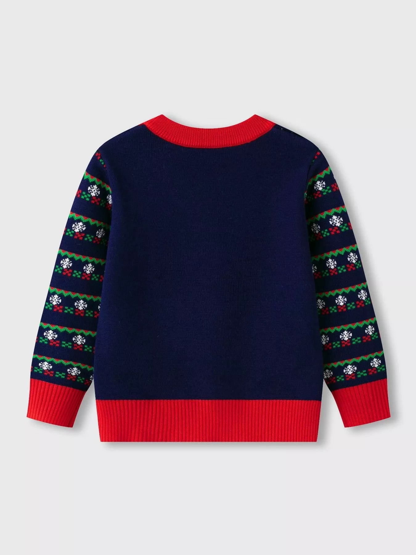 Children's Christmas Tree Round Neck Sweater OutfitFlow