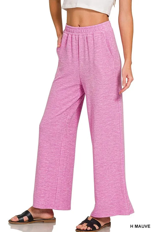 Zenana Cotton Slub Tank & Pants Set OutfitFlow