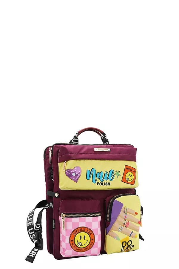 Nicole Lee USA Multi-Pocket Travel Backpack OutfitFlow