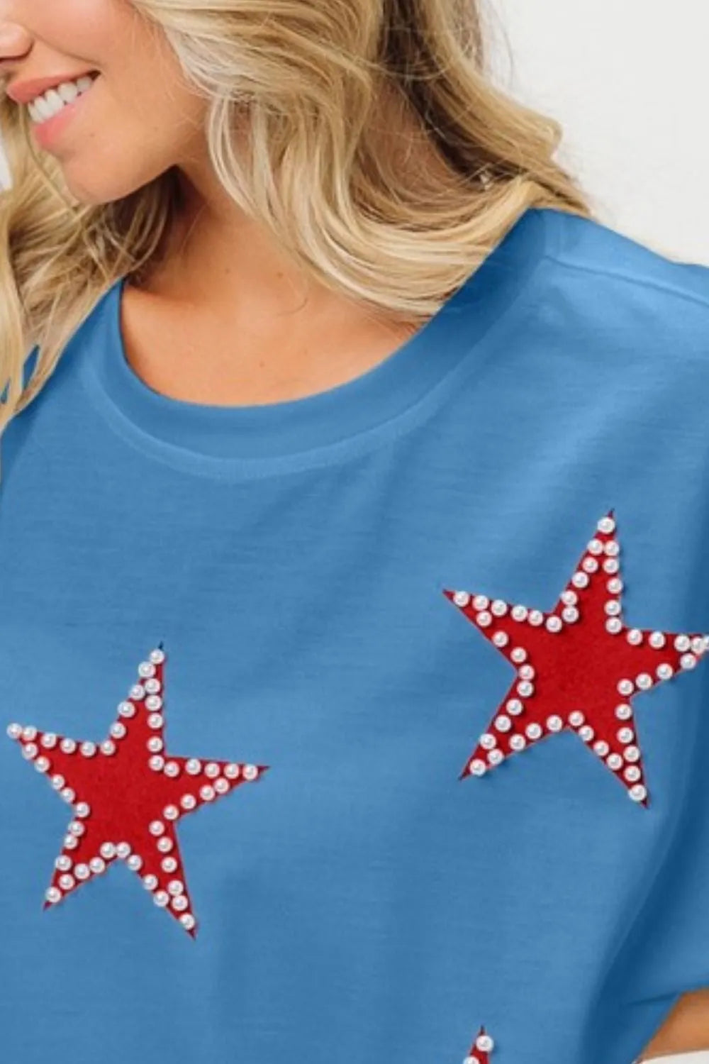 BiBi Fourth Of July Terry T-Shirt OutfitFlow