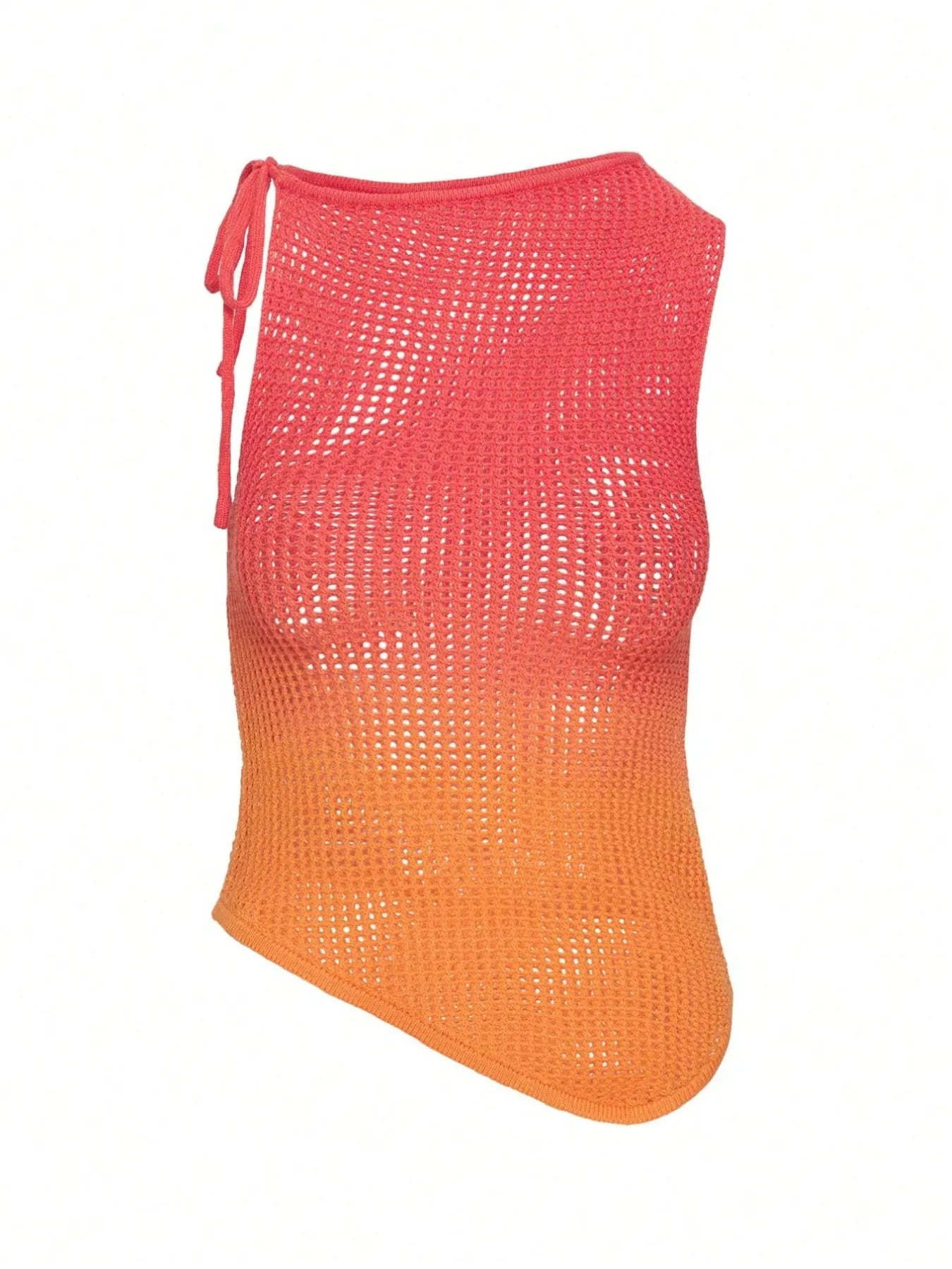 Gradient Crochet Tank and Skirt Set OutfitFlow