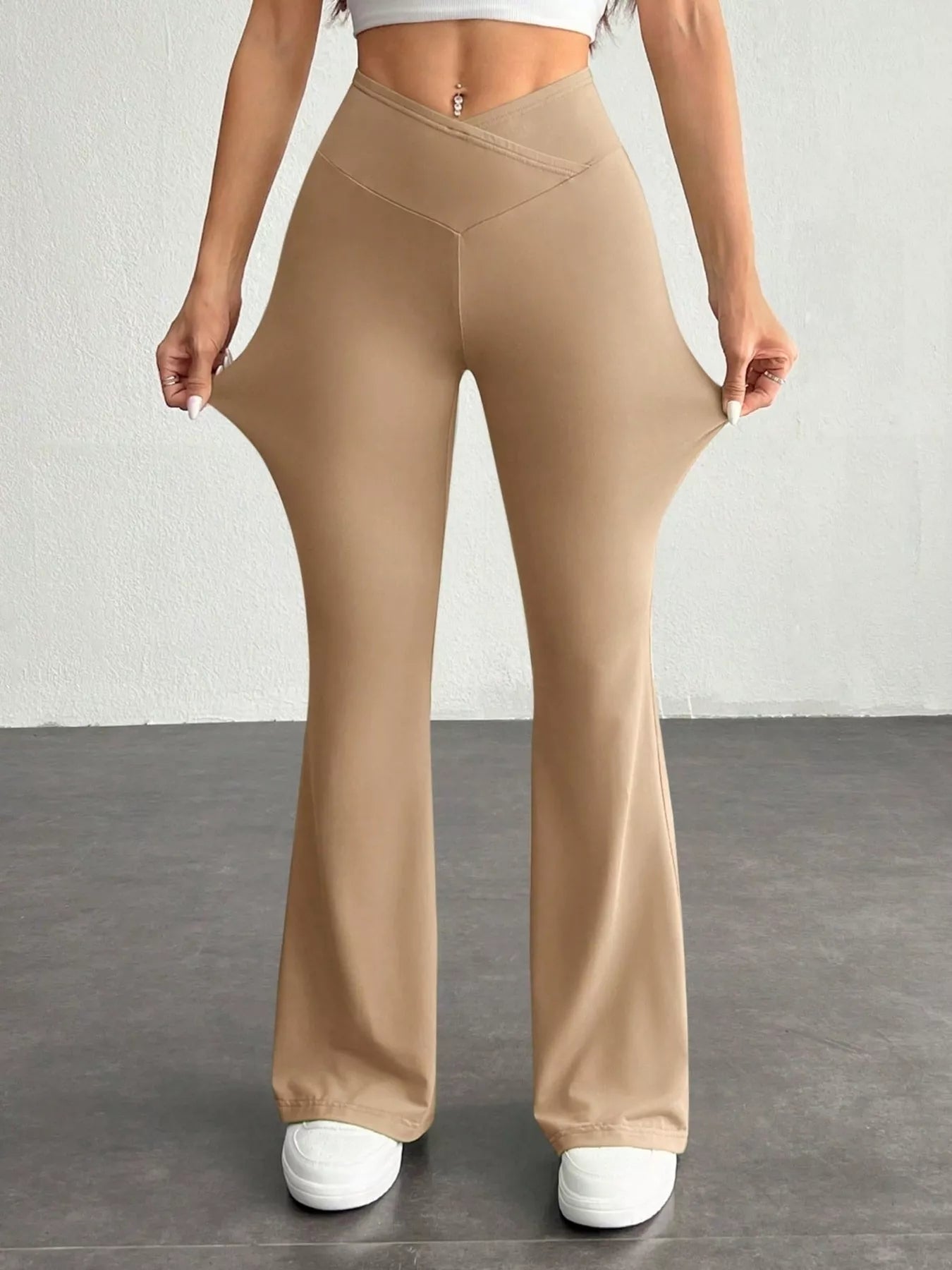 High-Waisted Flare Pants OutfitFlow