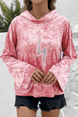 Thunderbolt Sequin Long Sleeve Hoodie