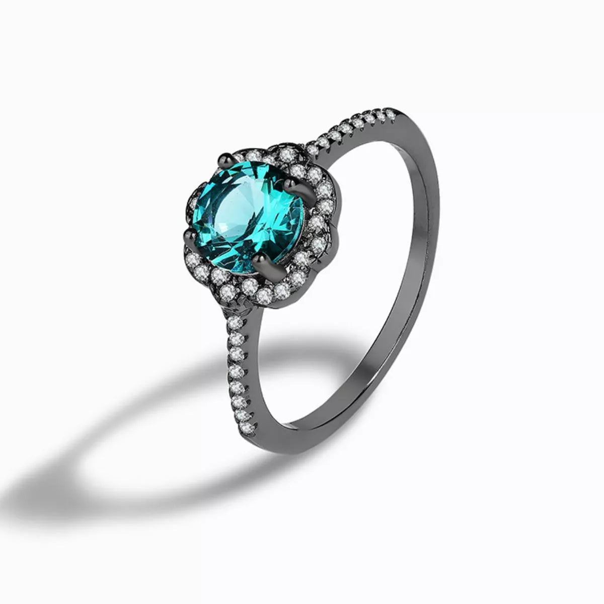 925 Sterling Silver Zircon Minimalist Ring OutfitFlow