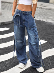 Wide Leg Cargo Jeans OutfitFlow
