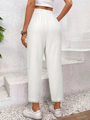 Wide Leg Cropped Pants OutfitFlow
