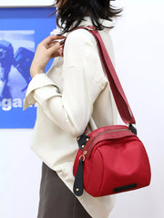 Adjustable Wide Strap Crossbody Bag OutfitFlow