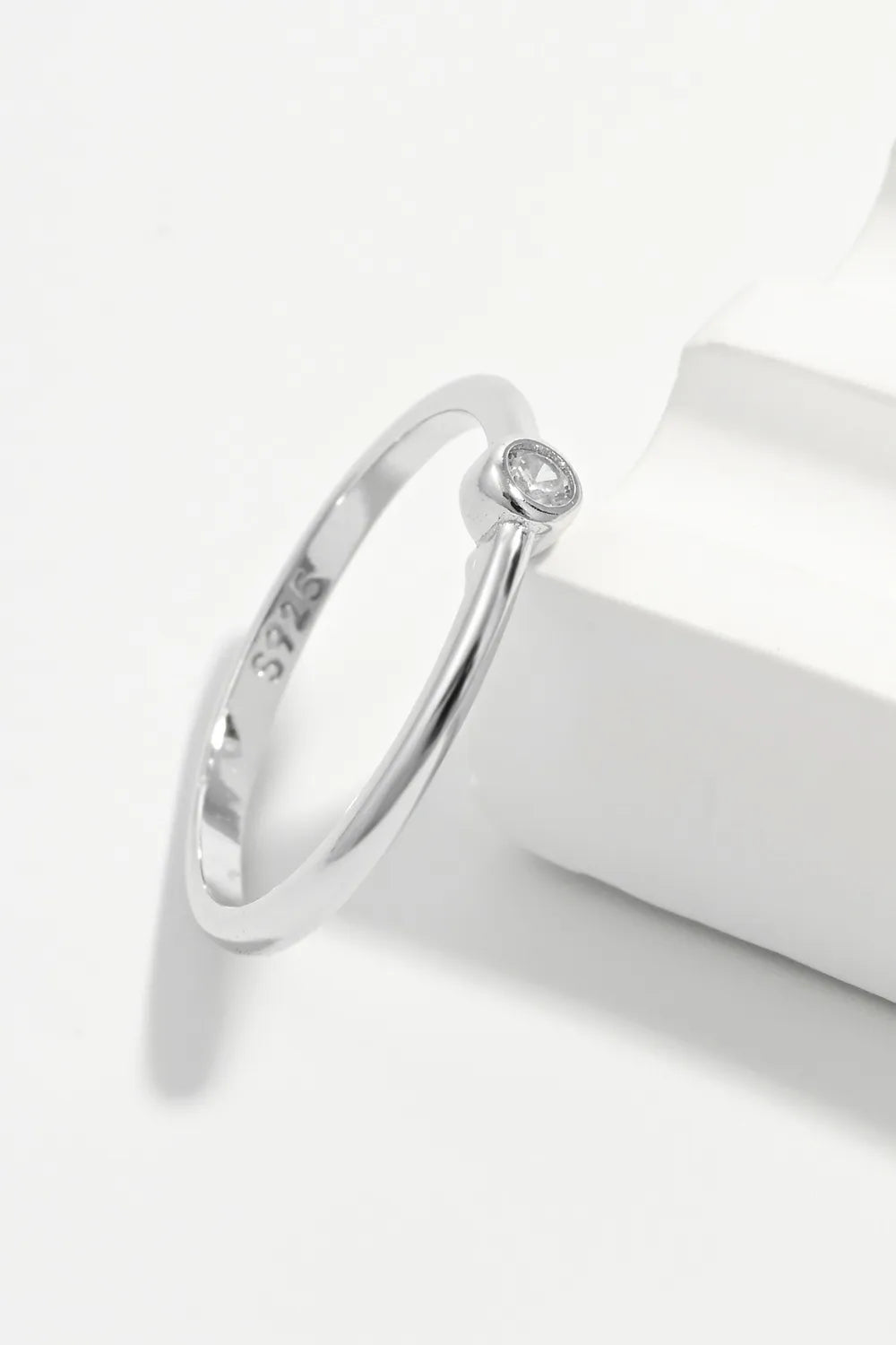 925 Sterling Silver Inland Zircon Ring OutfitFlow