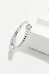 925 Sterling Silver Inland Zircon Ring OutfitFlow