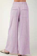 Wide-Leg Cargo Pants with Drawstring Waist OutfitFlow