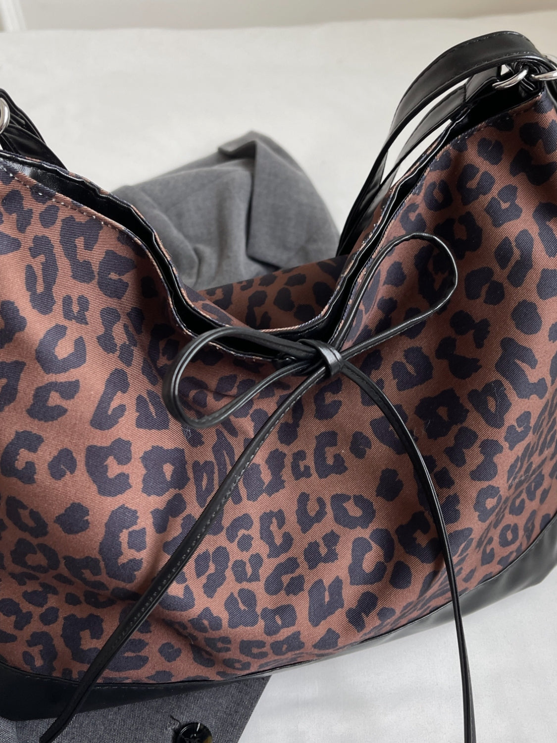 Outfit Flow - Leopard Dual Purpose Crossbody Bag