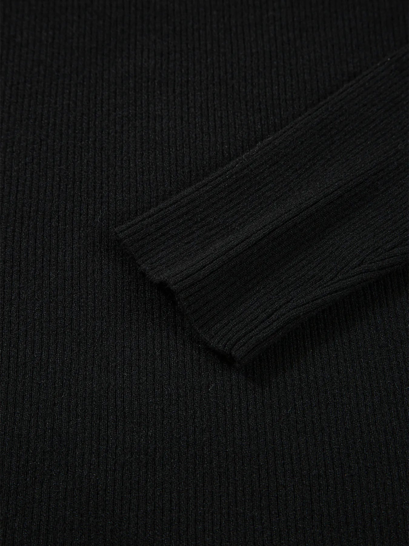 Ribbed Knit Cold Shoulder Sweater OutfitFlow