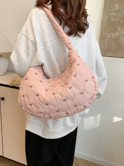 Outfit Flow - Bow Polyester Shoulder Bag