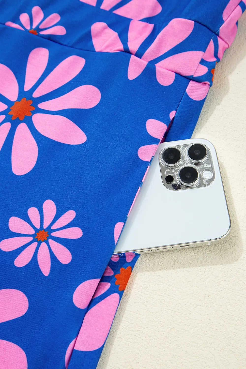 Floral Print Zip Collar Drawstring Summer Mini Dress OutfitFlow