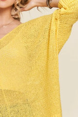 ADORA Loose Fit Sweater Top OutfitFlow