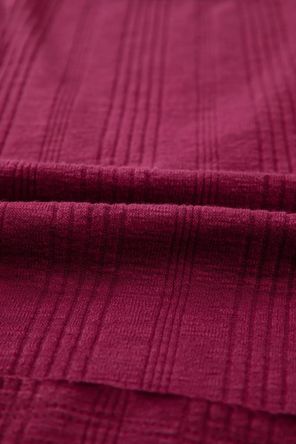 Ribbed Textured Exposed Stitching Knit Tank Top OutfitFlow