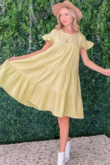 And The Why Cotton Gauze Baby Doll Casual Dress OutfitFlow
