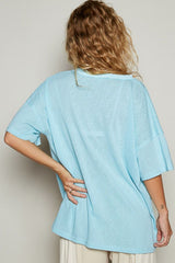 POL V-Neck Half Sleeve T-Shirt OutfitFlow