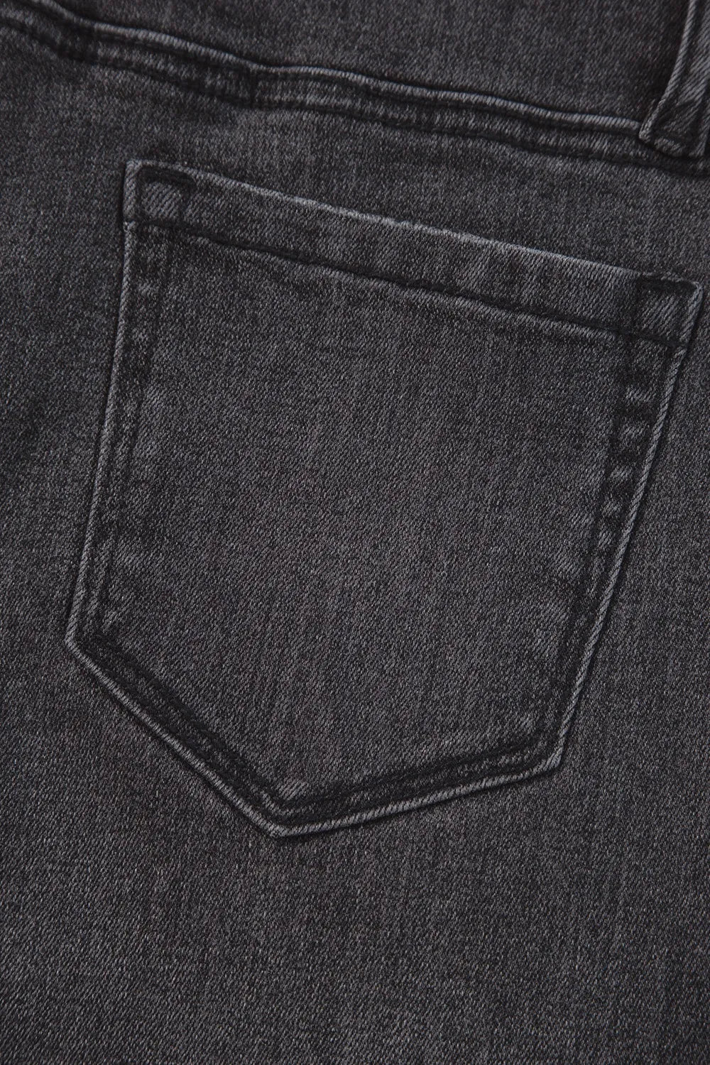 High-Waisted Wide-Leg Vintage Wash Jeans OutfitFlow